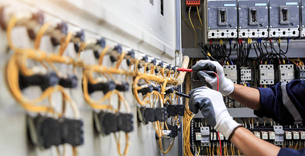Professional Electrician technician working in Eagle Lake, WI